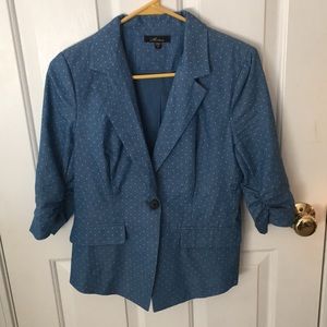 Polka Dot Blazer